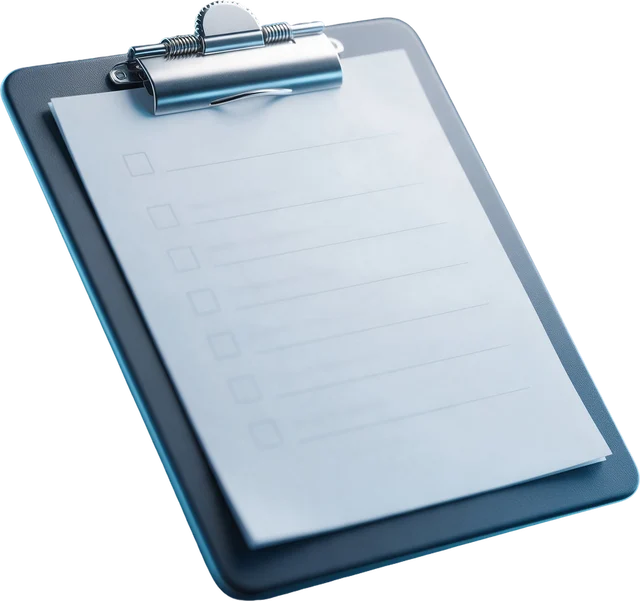 Checklist en tabla